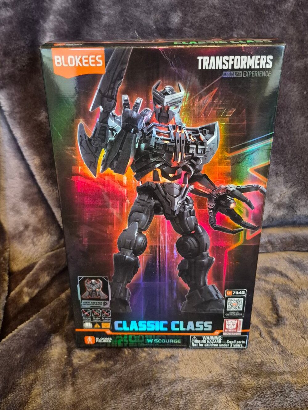 Blokees Transformers Classic Class #03 Scourge (Rise of the Beast) Model Kit